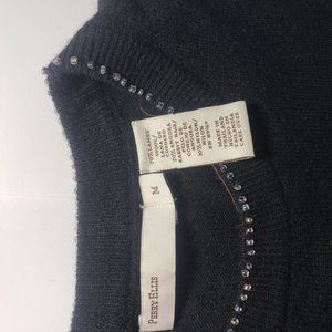 Vintage Pull over, Perry Ellis, black, size Medium.